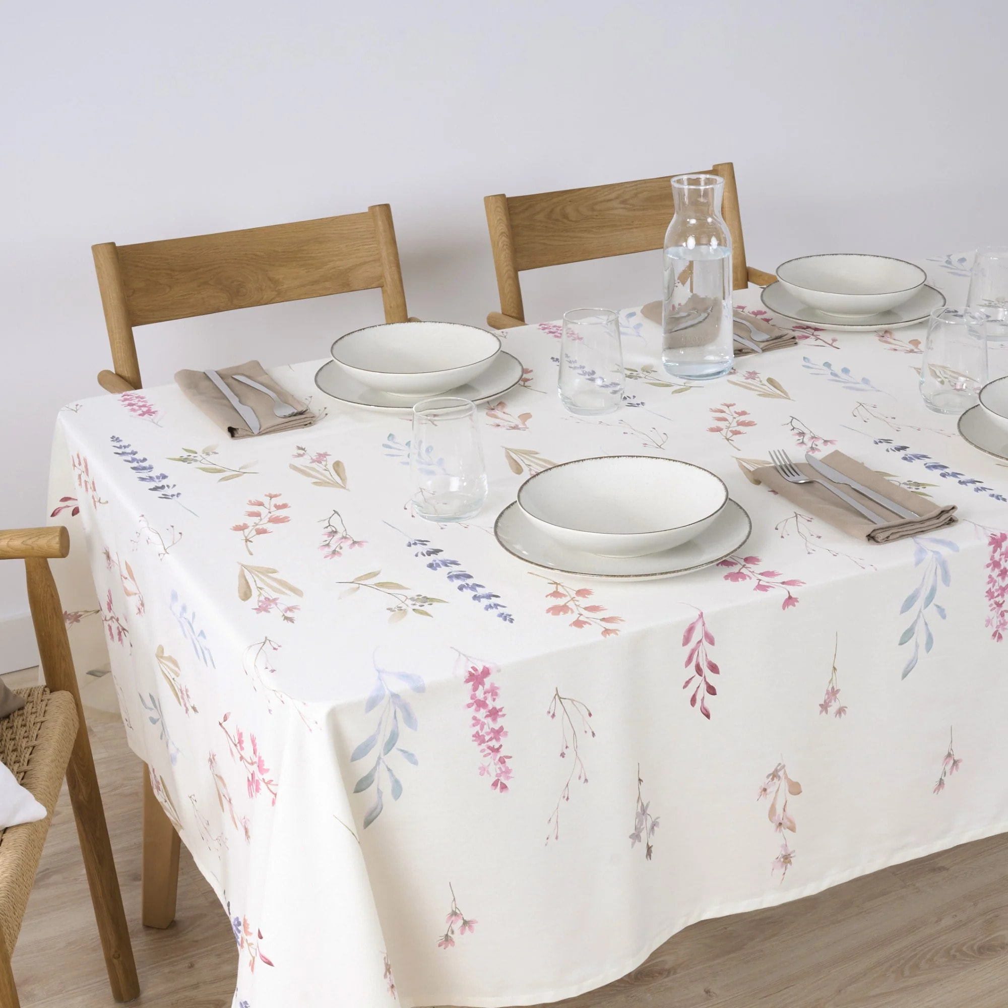 Nappe anti-taches 100 % coton positionnel 1