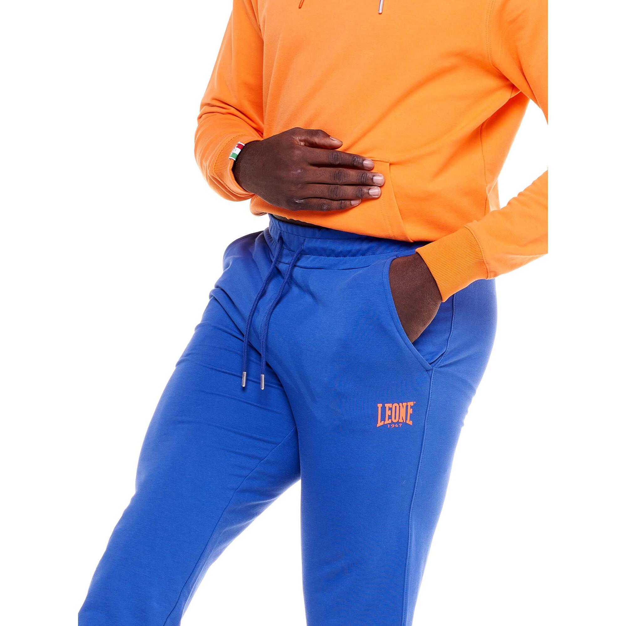 Pantalón deportivo de hombre Leone Basic con puños