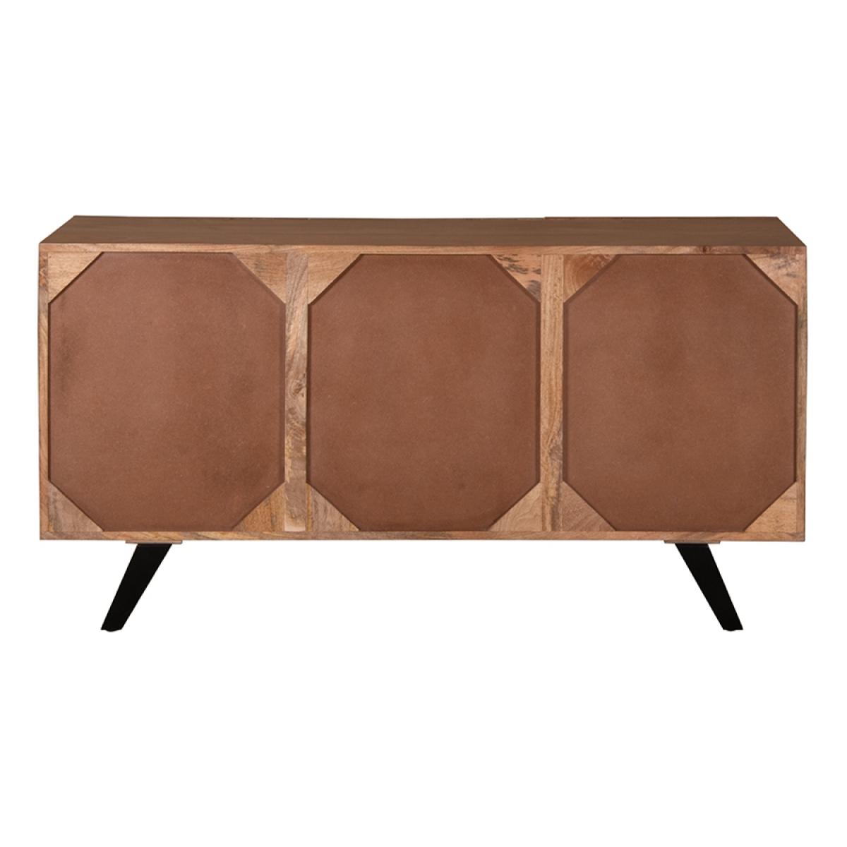 CREDENZA IN LEGNO DI MANGO 3 ANTE