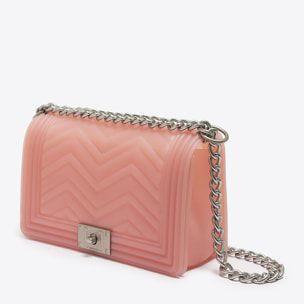 Borsa a mano da donna - Modello False - 100% Pvc - 25.0 x 15.0 x 8.0 cm