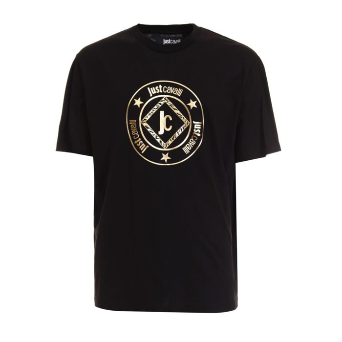 Just Cavalli T-shirt di cotone con logo Just Cavalli.