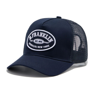 Gorra Trucker Parche Azul Marino