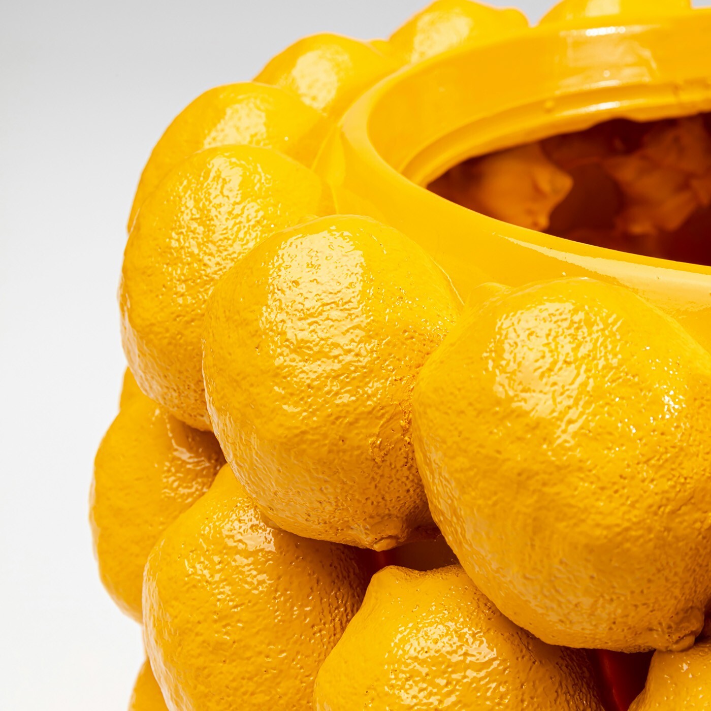 Cache-pot citrons jaunes Kare Design