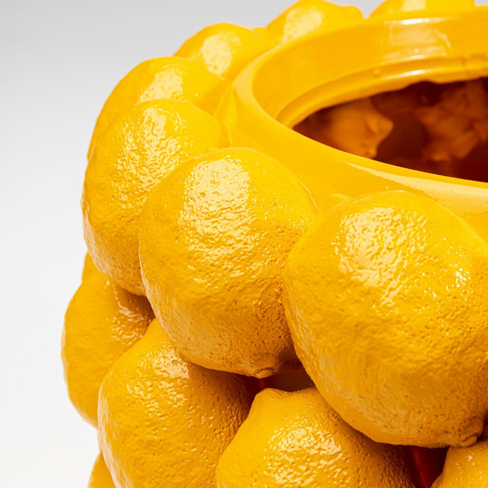 Cache-pot citrons jaunes Kare Design