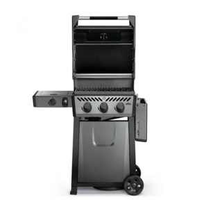 Barbecue gaz NAPOLEON Freestyle 3 bruleurs + 1 rechaud plat sur chariot, 51x45 cm
