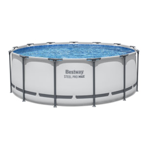 Bestway Piscine hors sol ronde Steel Pro MAX Solo Pool 396 x 122 cm Bestway