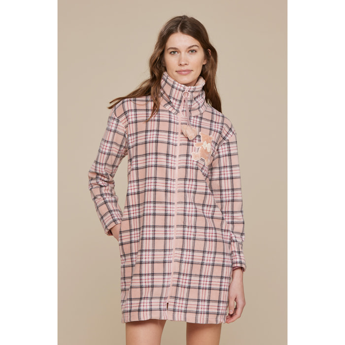 Vestaglia donna micropile scots Noidinotte