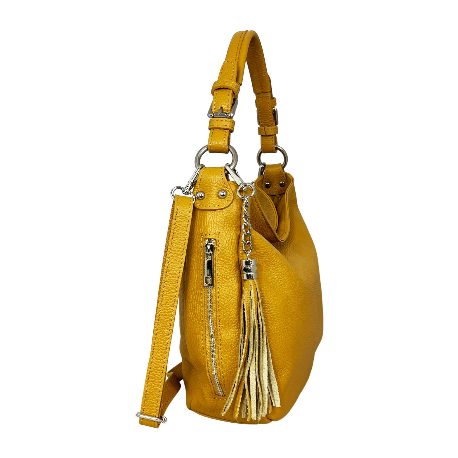 Bolso de hombro Cheval Firenze Annalisa Mostaza Amarilla