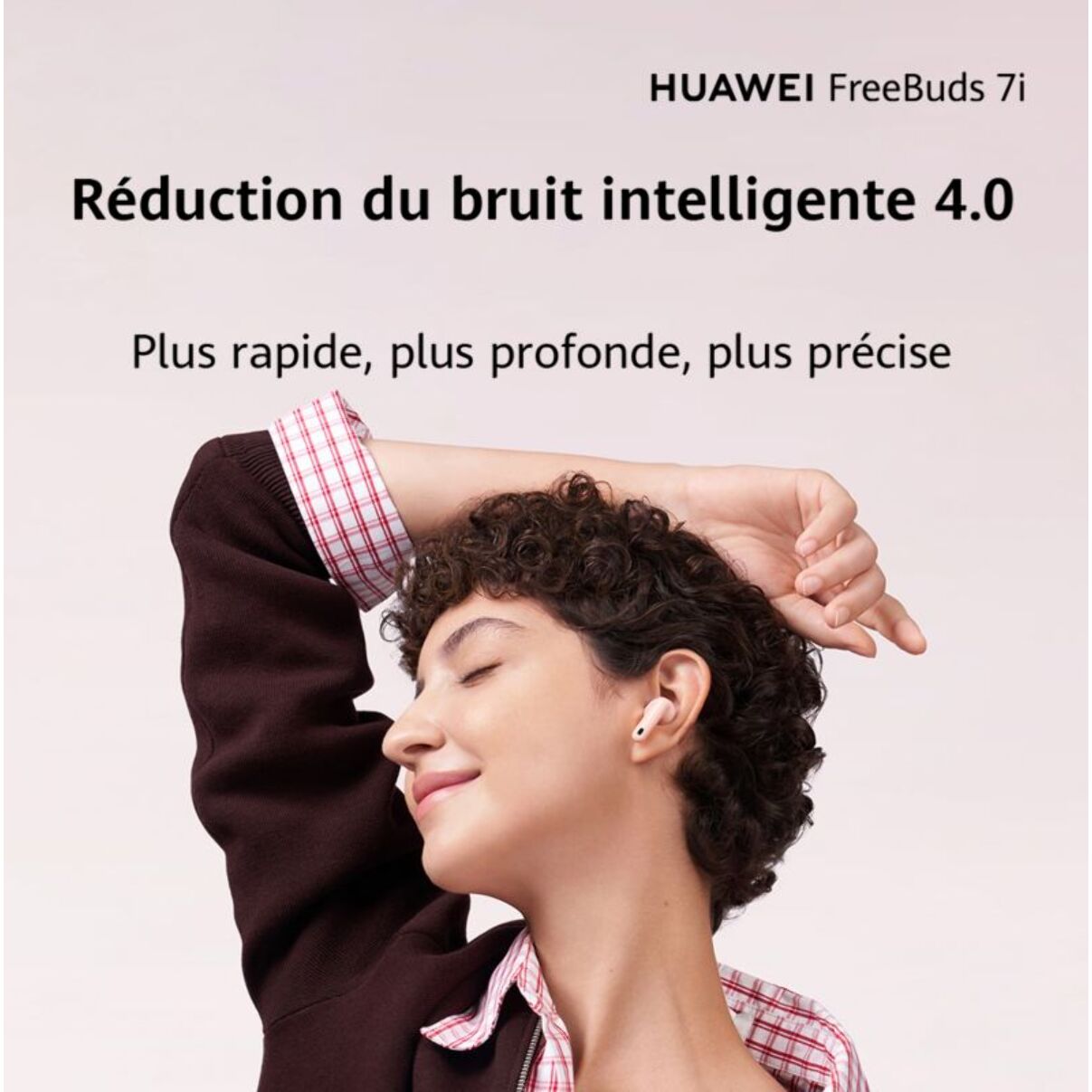 Ecouteurs HUAWEI Freebuds 7i rose