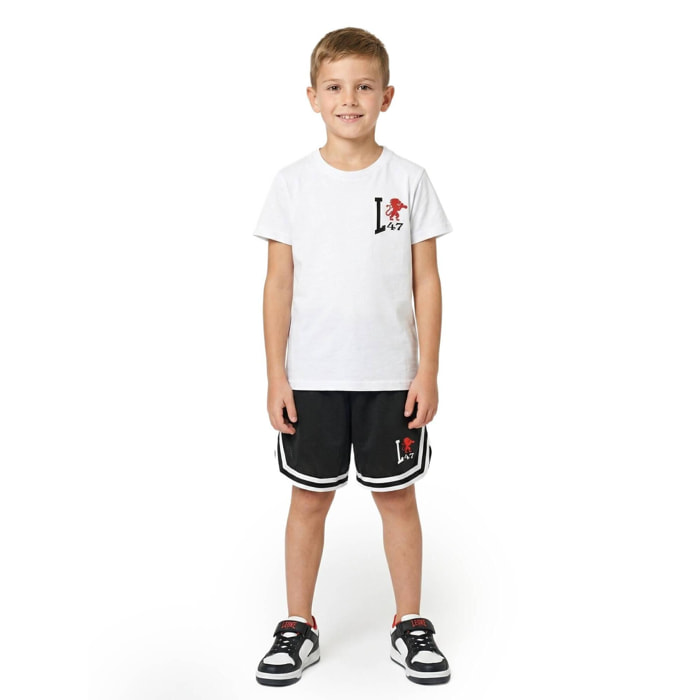Conjunto para niño: Camiseta + Bermuda de malla