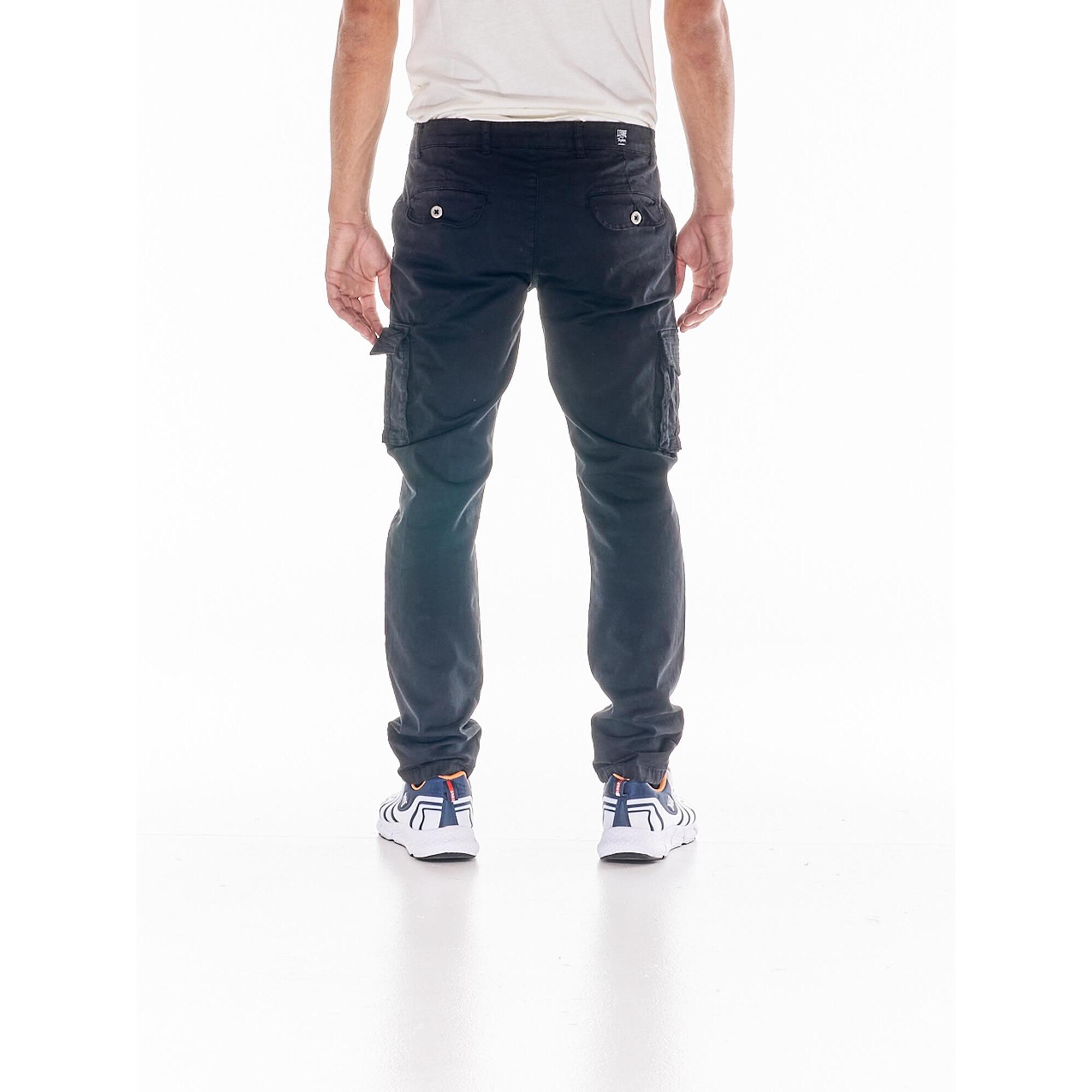 Pantaloni cargo da uomo con tasconi Work Leisure