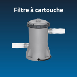 Bestway Piscine autoportante Ronde Fast Set Bleue 457 x 84 cm