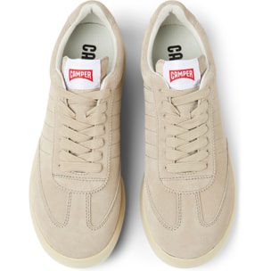 Zapatillas - CAMPER Pelotas XLF - Beige - Piel de ante