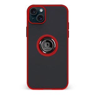 Custodia ibrida anti-shock Clampstand per 15 Plus. Anello di bloccaggio pieghevole + modalità stand.