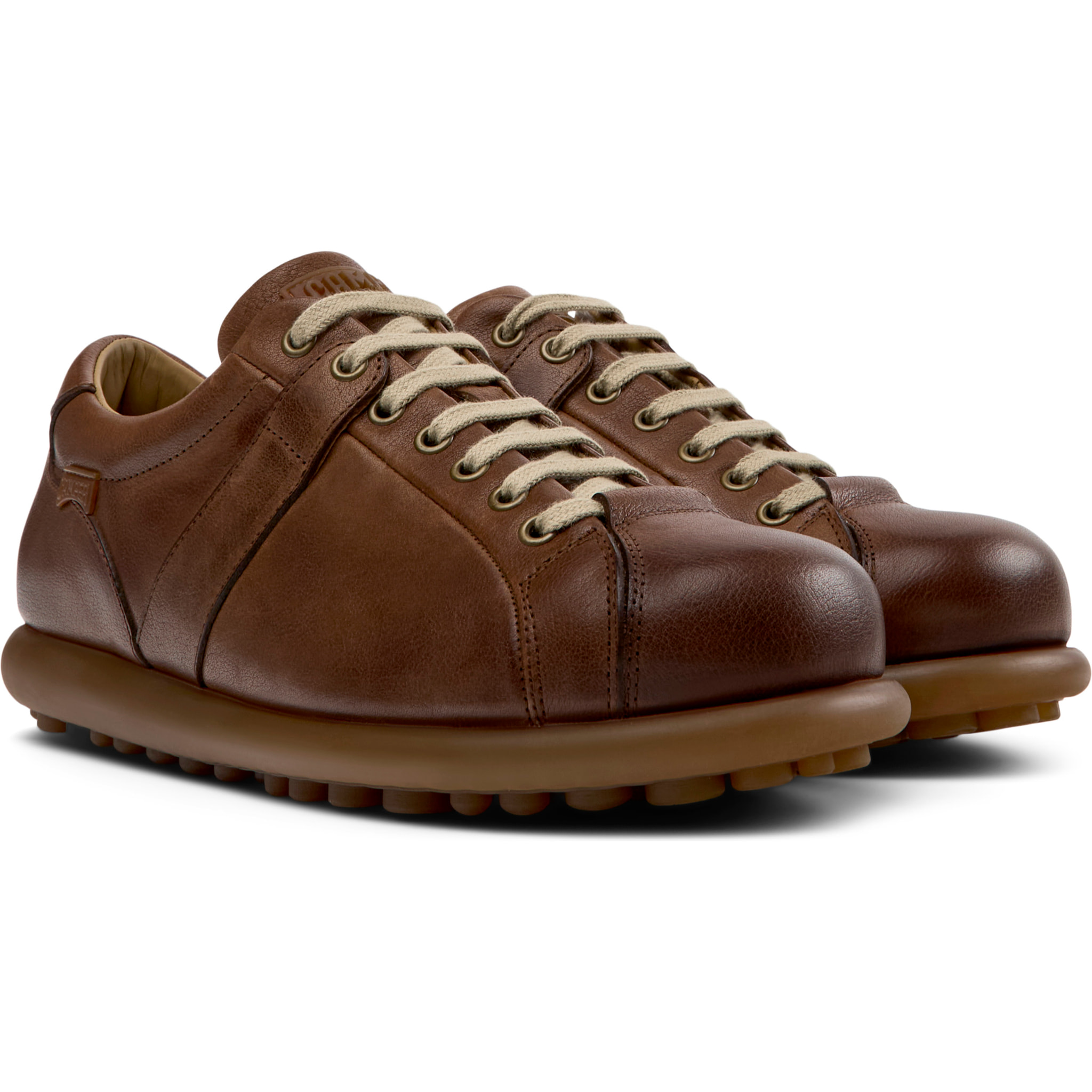 Zapatillas - CAMPER Pelotas Ariel - Marron - Cuero liso