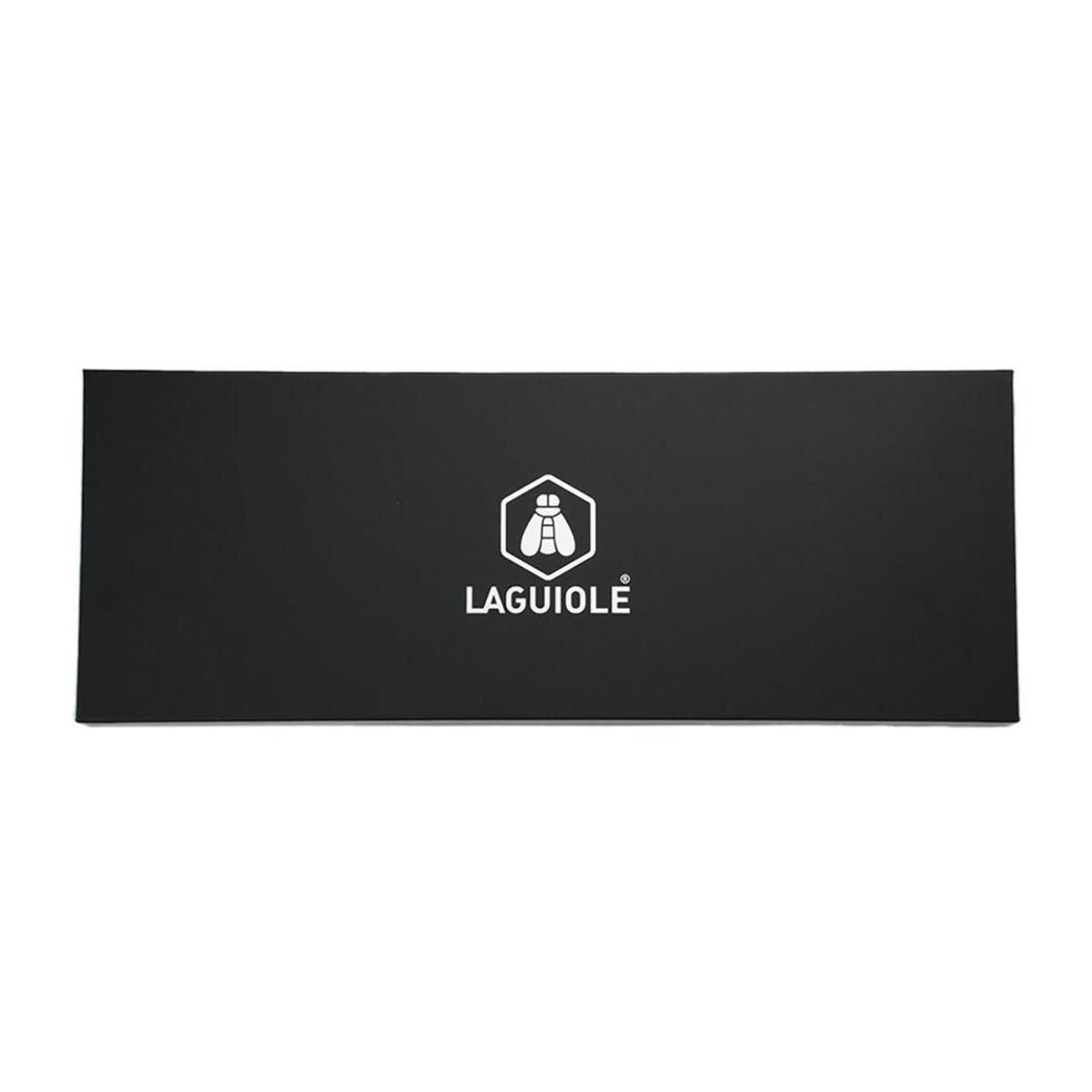 Couteau santoku noir   avec étui - "Sen"