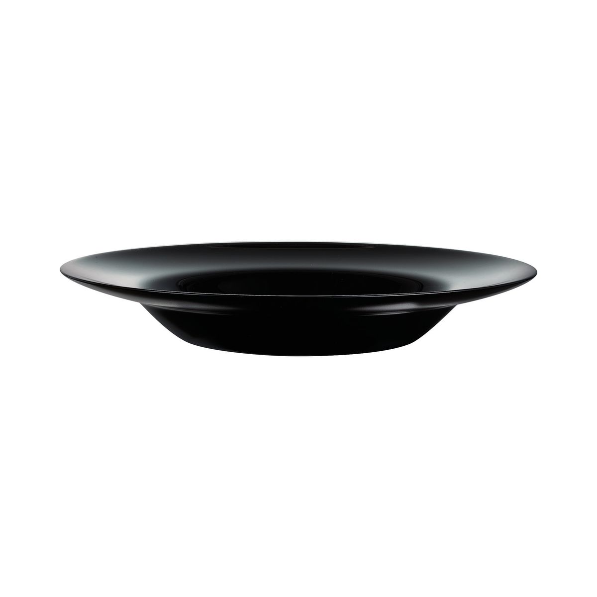6 platos llanos negros 29 cm Friend's Time - Luminarc