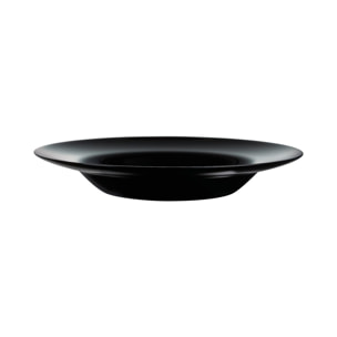 6 platos llanos negros 29 cm Friend's Time - Luminarc