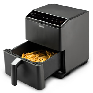 COSORI -Freidora de aire Dual Blaze Chef Edition Negro 6,4 litros