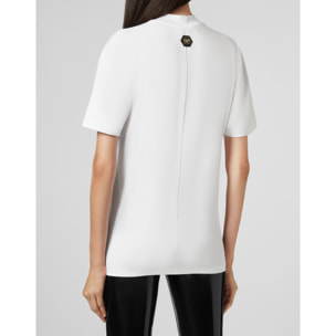 PHILIPP PLEIN T-shirt Round Neck SS Baroque cross