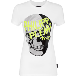 PHILIPP PLEIN Camiseta Cuello Redondo SKULL