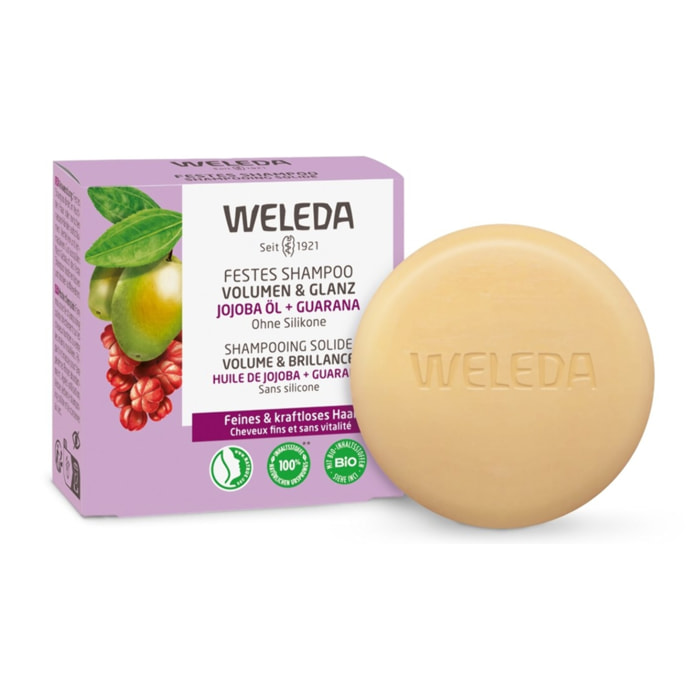 WELEDA - Shampooing solide Volume et Brillance - 50g