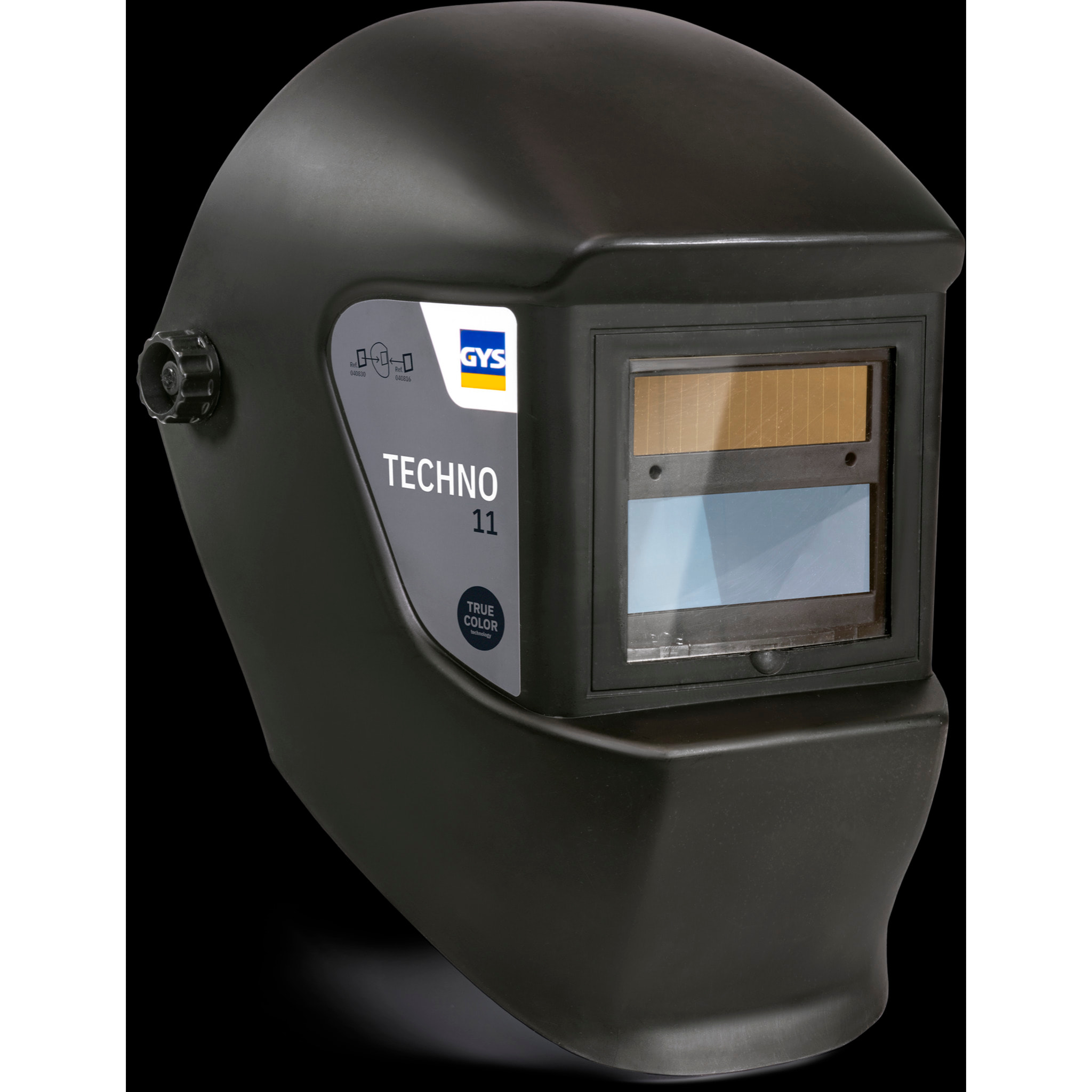Casque de soudeur LCD Techno 11 Noir True Color - GYS - 64997