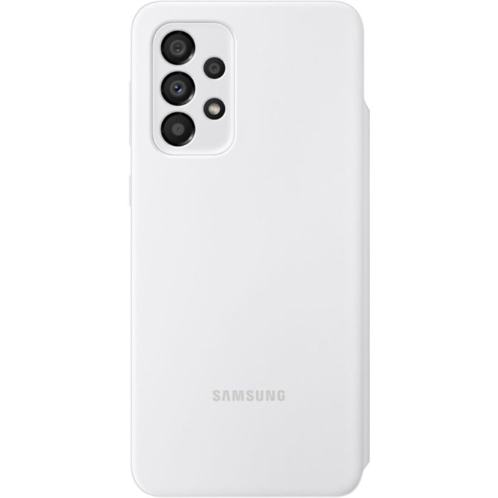 Etui SAMSUNG A33 S View blanc