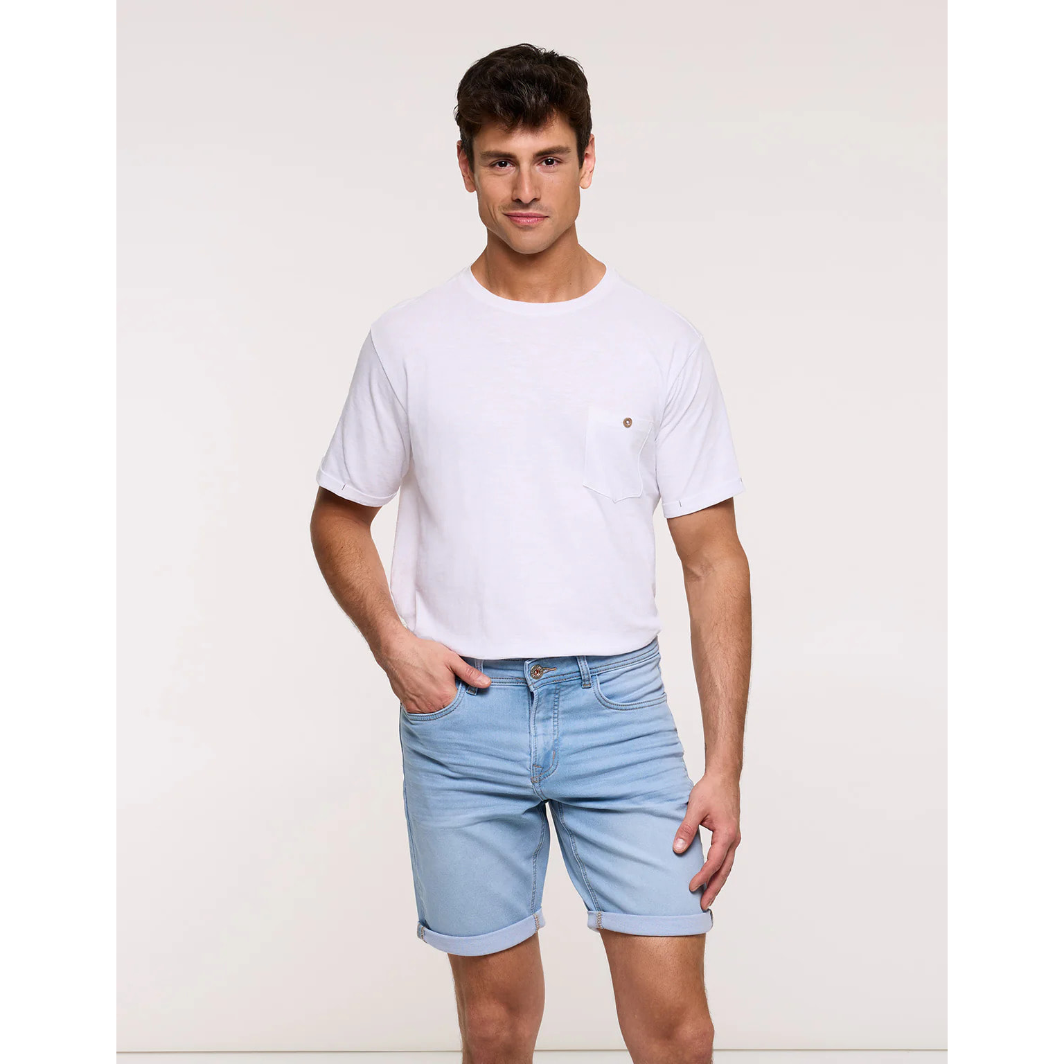 Bermuda Denim Denim Claro - Selbourne