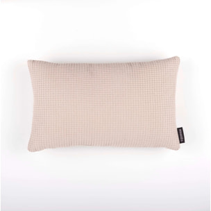 Housse de coussin Waffle Rose 30x50 cm