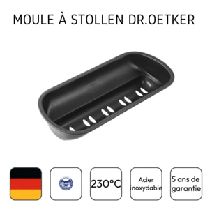 Moule à stollen type Moule à pain 31 x 10 cm Dr Oetker Tradition