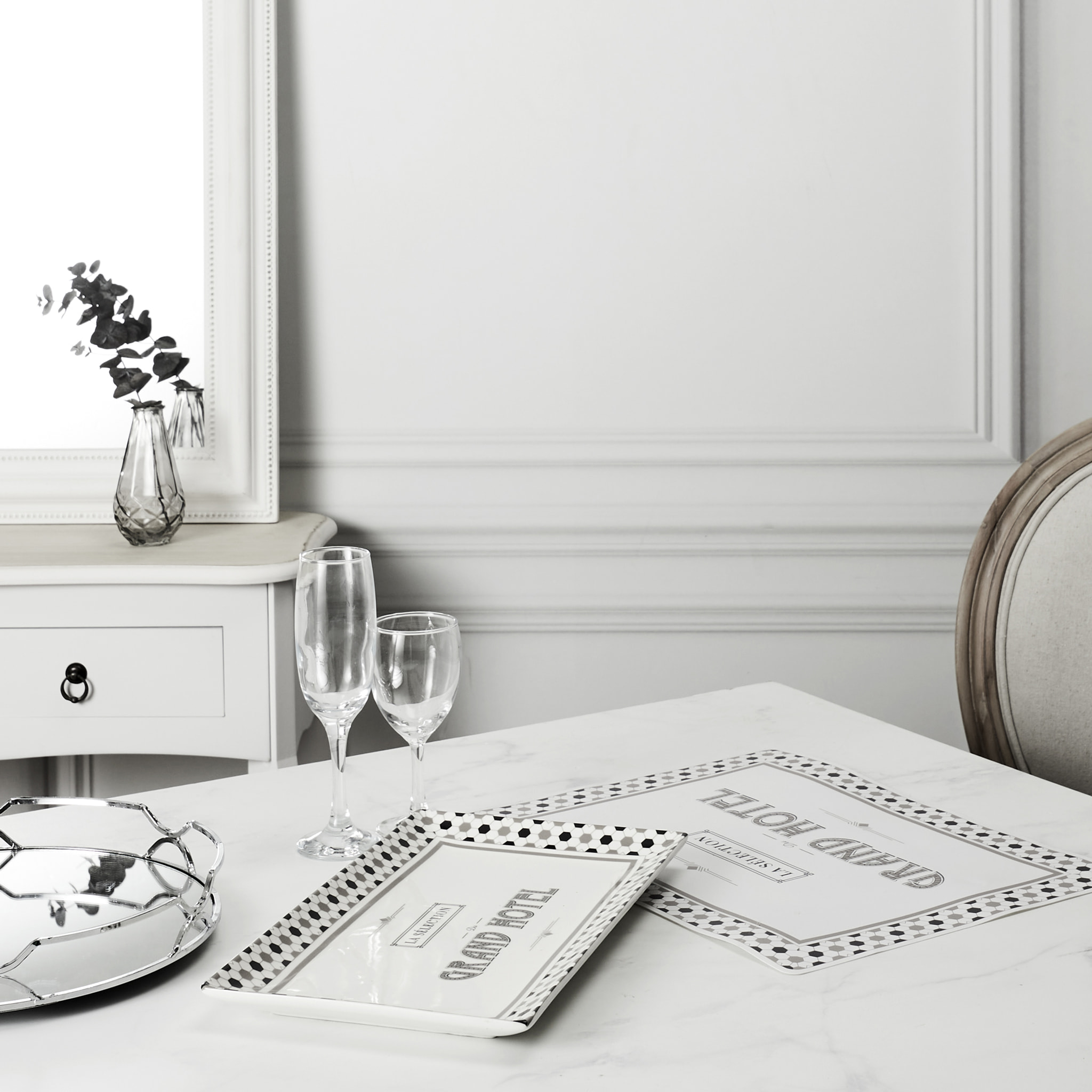 Plat Presentation Grand Hotel 20x35cm A1/m12