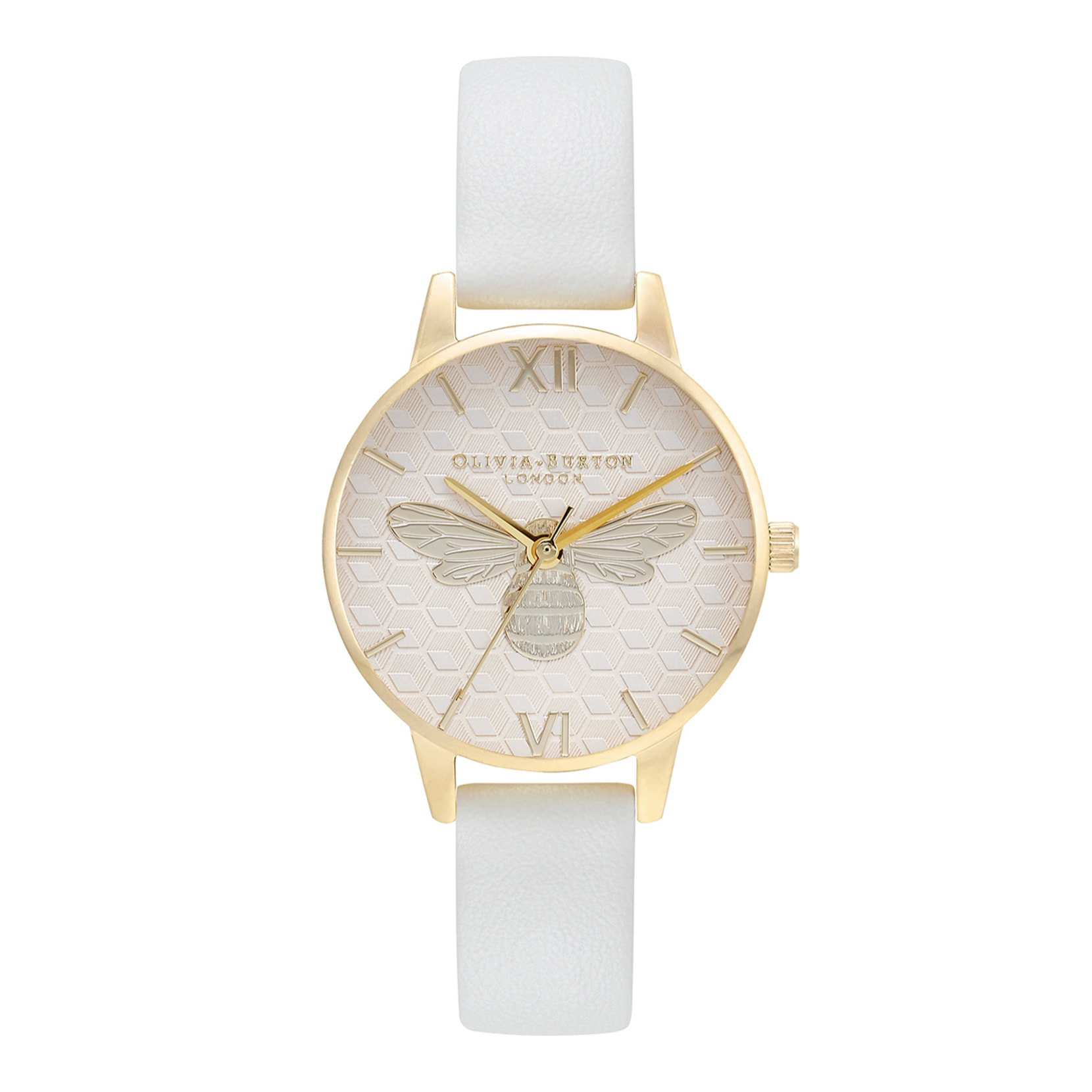 Reloj Olivia Burton OB16FB24 Mujer Analogico Cuarzo con Correa de Piel sintetica