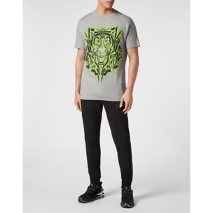 PLEIN SPORT T-Shirt Round Neck THUNDER TIGER