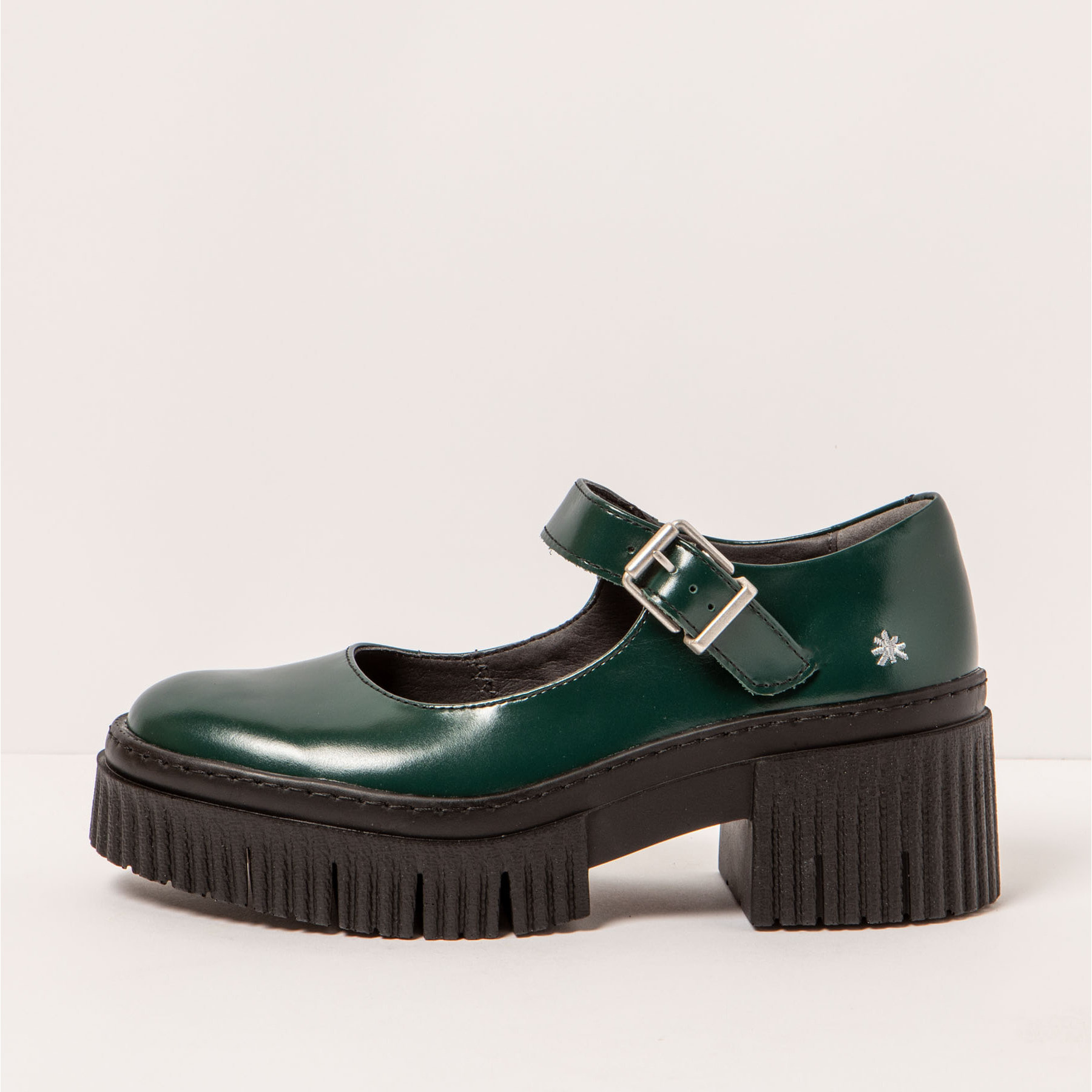 Zapatos con tacón 1373 NAPPA SHINNY JUNGLE/YORK color Jungle