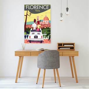 Tableau voyage à Florence Toile imprimée