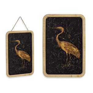 Tela airone 60x40cm.