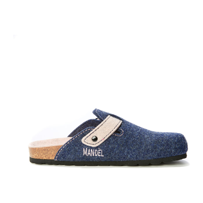 Pantofola Mandèl Blu