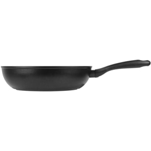 Sauteuse antiadhésive en aluminium + couvercle   diamètre 24cm
