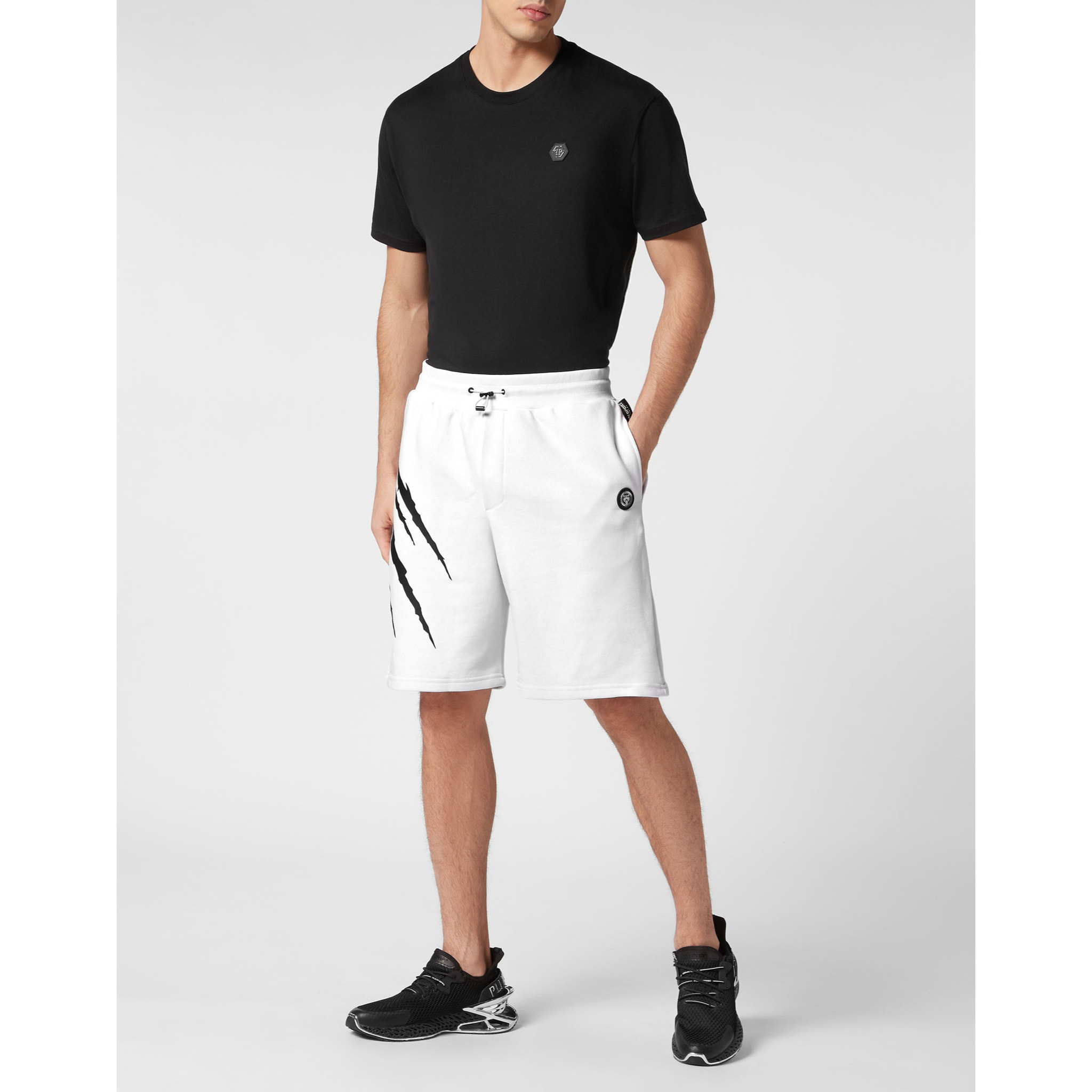 PLEIN SPORT Sport Shorts SCRATCH