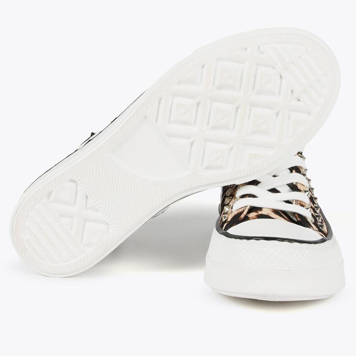 Sneakers alte stampa leopardo