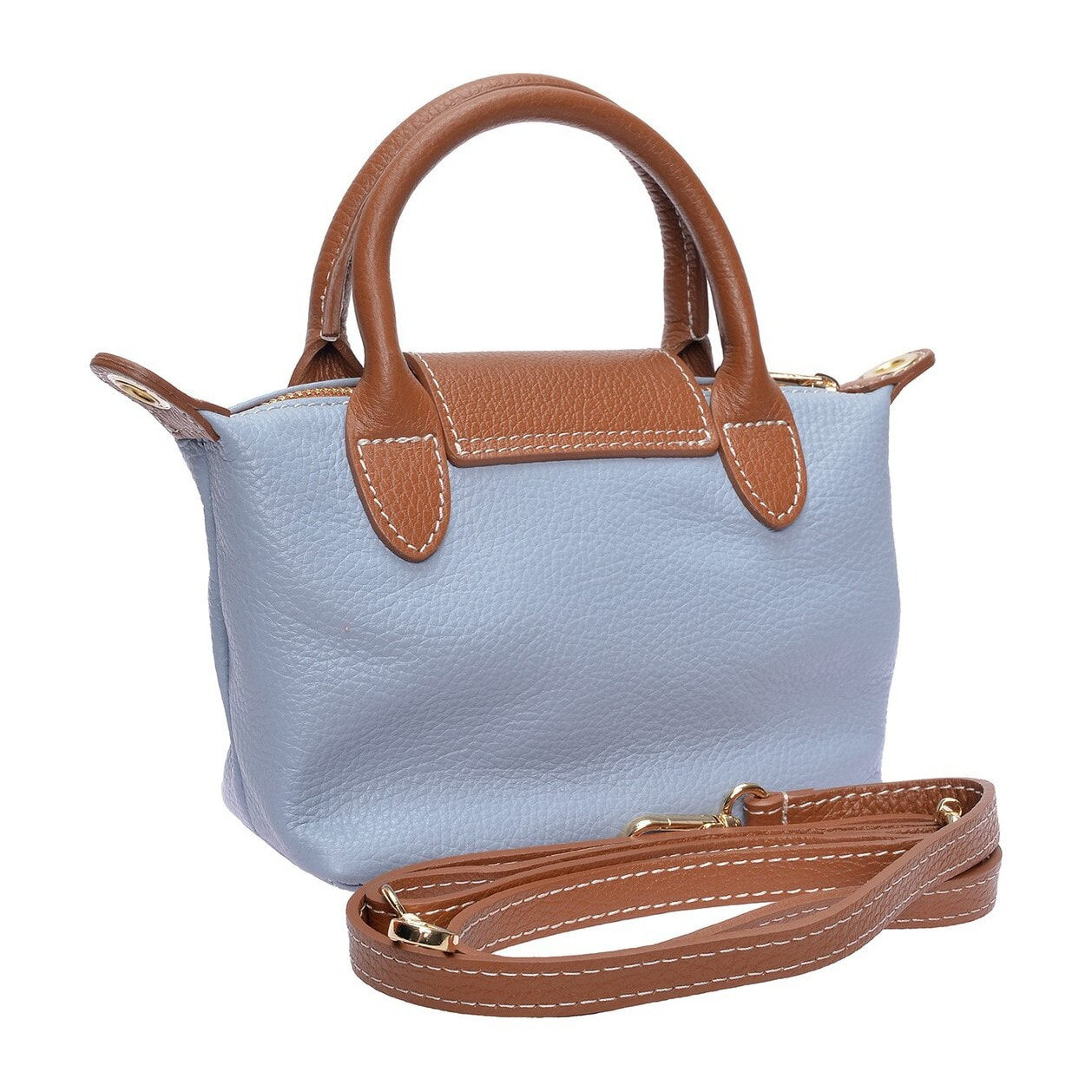 Borsa a spalla Anna Luchini Turchese