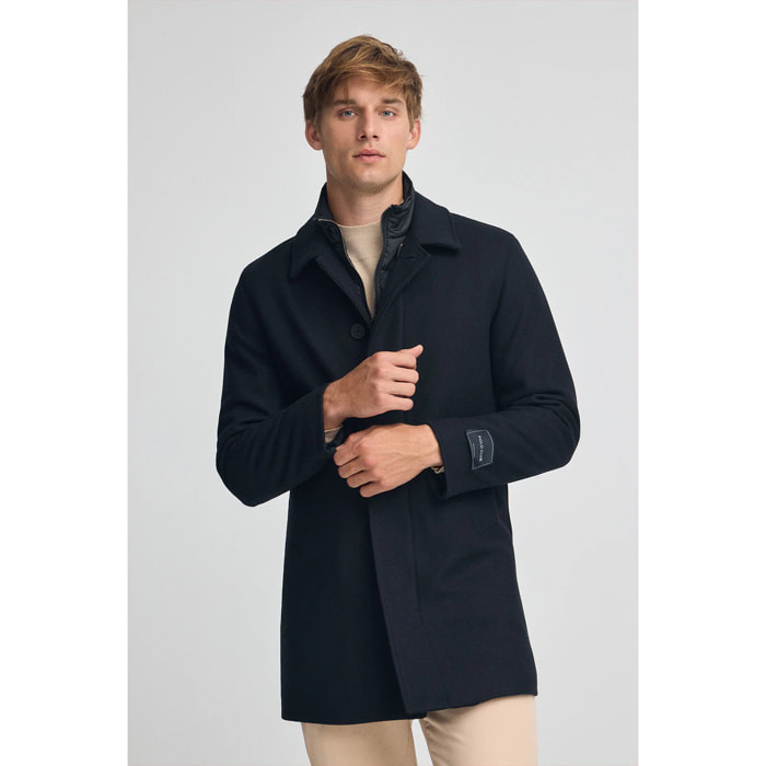 Chaqueta Jefrey azul marino con logo Polo Club