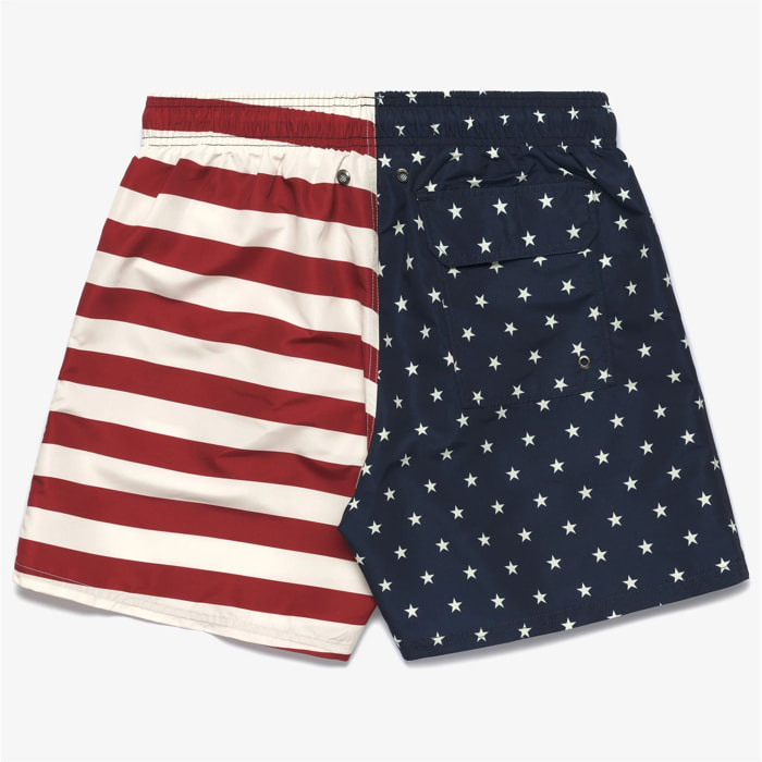 Costumi Sebago Uomo Marrone BEND USA FLAG