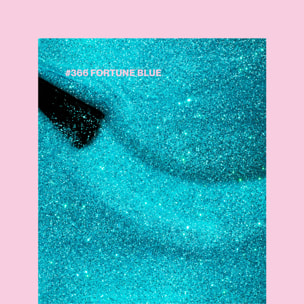 Pink Gellac Fortune Blue gellak nagellak 15ml - Glanzend Blauwe Gel Lak - Gelnagels Producten - Gel Nails
