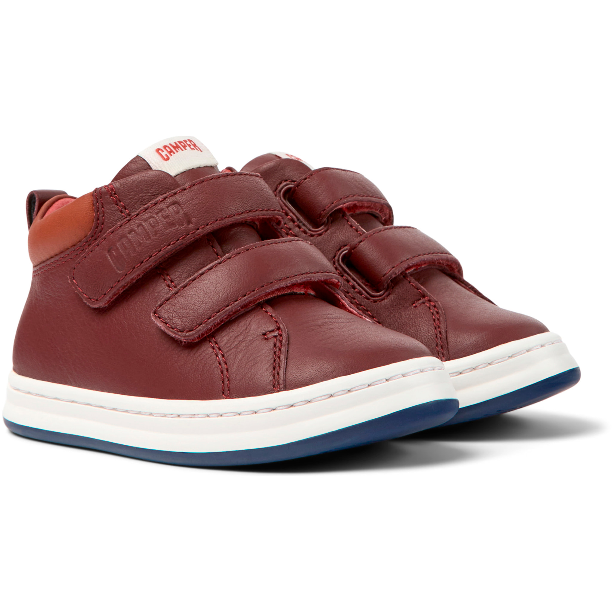 Zapatillas - CAMPER Runner Four - Burdeos - Cuero liso