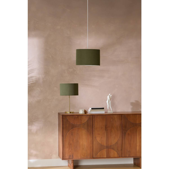 Abat-jour Beline D30cm vert kaki