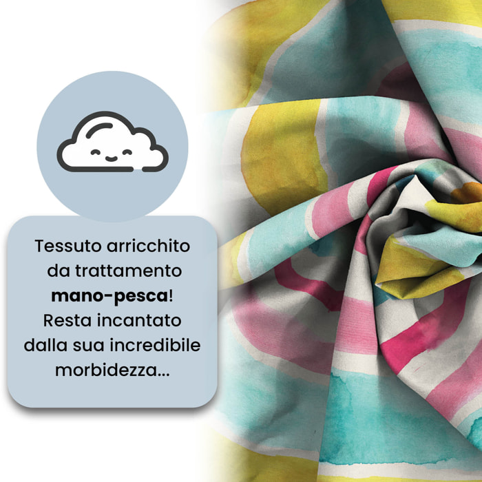 COPRIPIUMINO FASHION, 100% Microfibra, No Stiro - FEZ