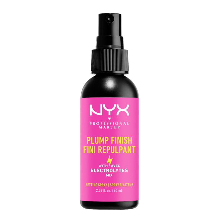 NYX Professional Makeup Plump Right Back Spray fixateur Transparente
