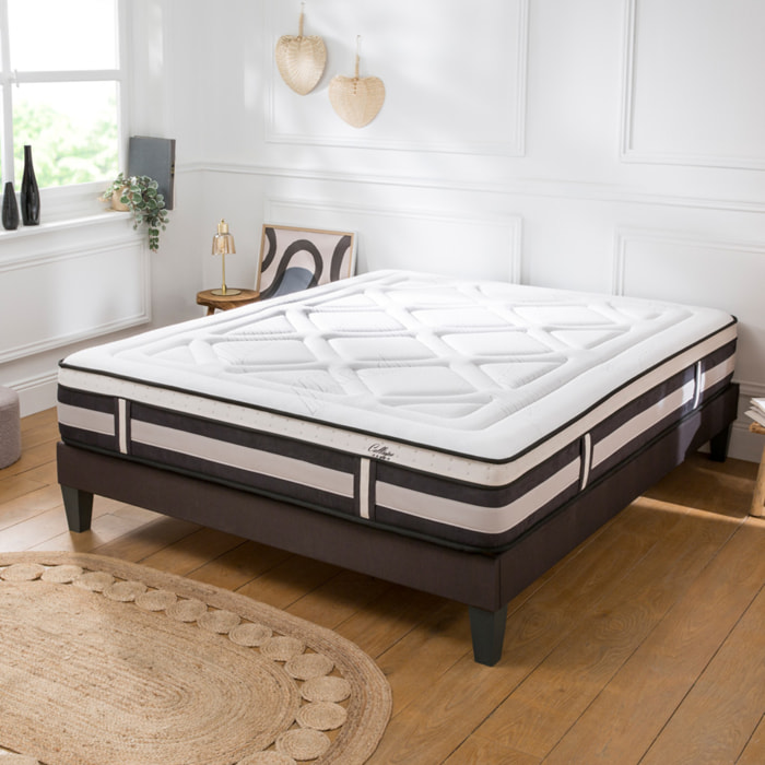 Matelas Calliope mémoire de forme + mousse HD - 1 Place